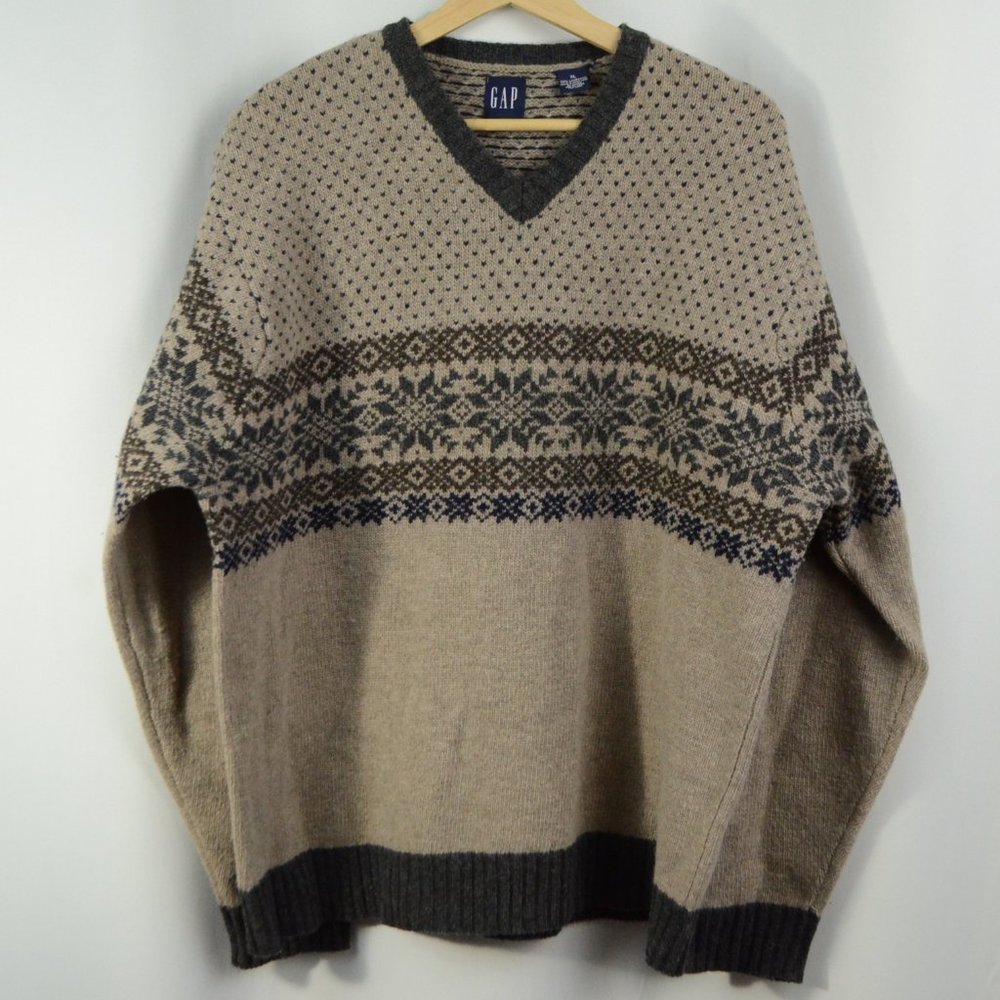 Gap Lambswool Sweater Mens XXL